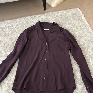 Classic Equipment blouse in a fun color.